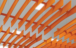 Ceiling Baffles | Fluted