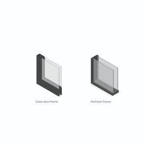 Glass Partition-Line Dual