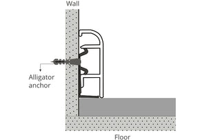 Easy Click 40 - Modular Skirting