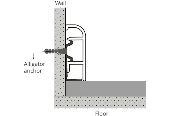 Easy Click 40 - Modular Skirting