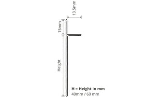 Illusion Recessed - Modular Skirting