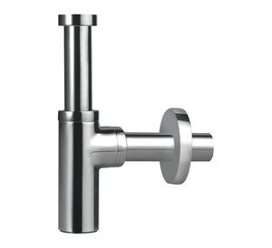 Bottle Trap 32mm with 225mm & 175mm Long Wall Connection Pipe & Wall Flange (Premium) Cat. No.: F850003