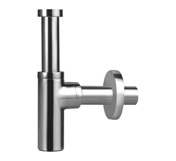 Bottle Trap 32mm with 225mm & 175mm Long Wall Connection Pipe & Wall Flange (Premium) Cat. No.: F850003