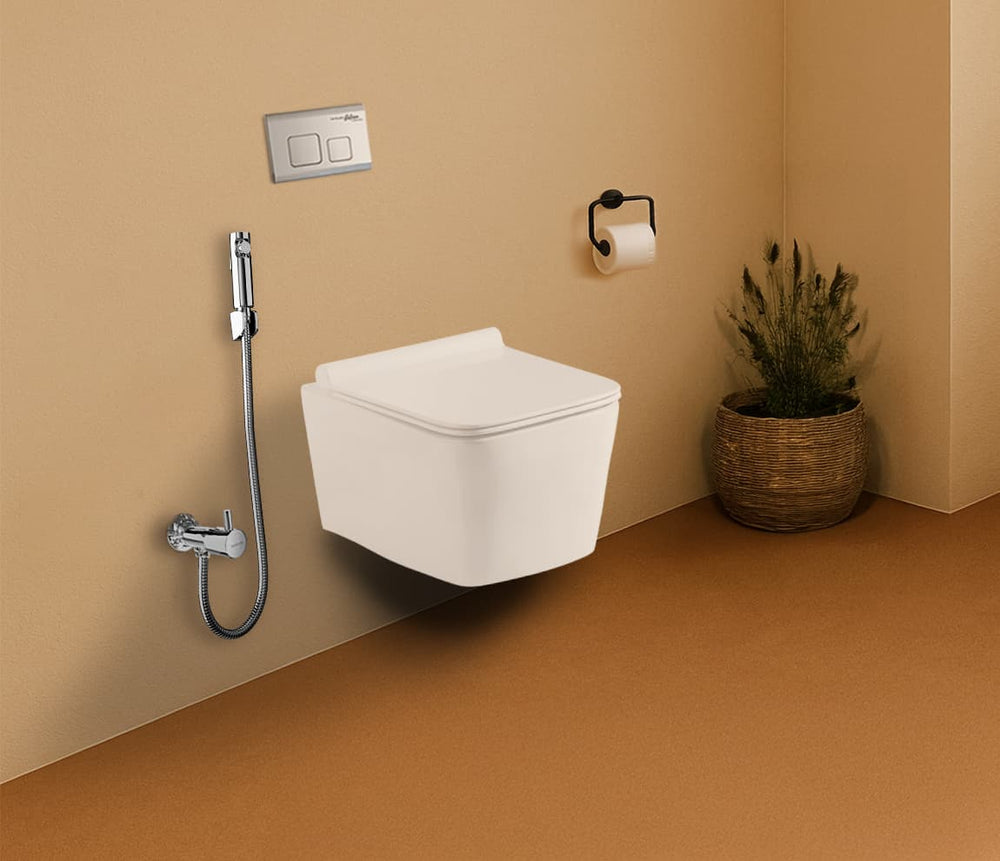 Ebello Rimless Wall Mounted Closet