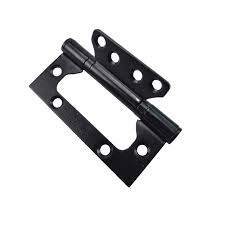 Ball Bearing Flush Hinge SS 304 127X3mm (5x3) with Timber door Screw Matt Black (926.32.911)