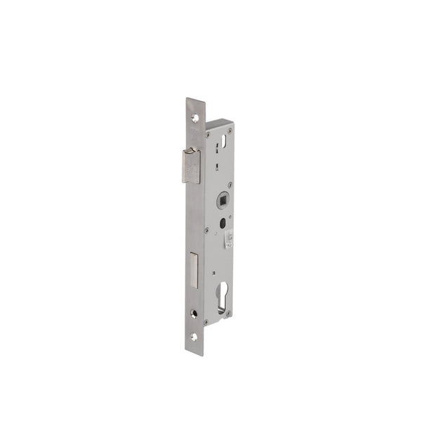 Narrow Sash Lock 35 mm BS 30mm C/C 92mm 24 mm Forend DIN L/R SS 304 SSM (911.77.296)